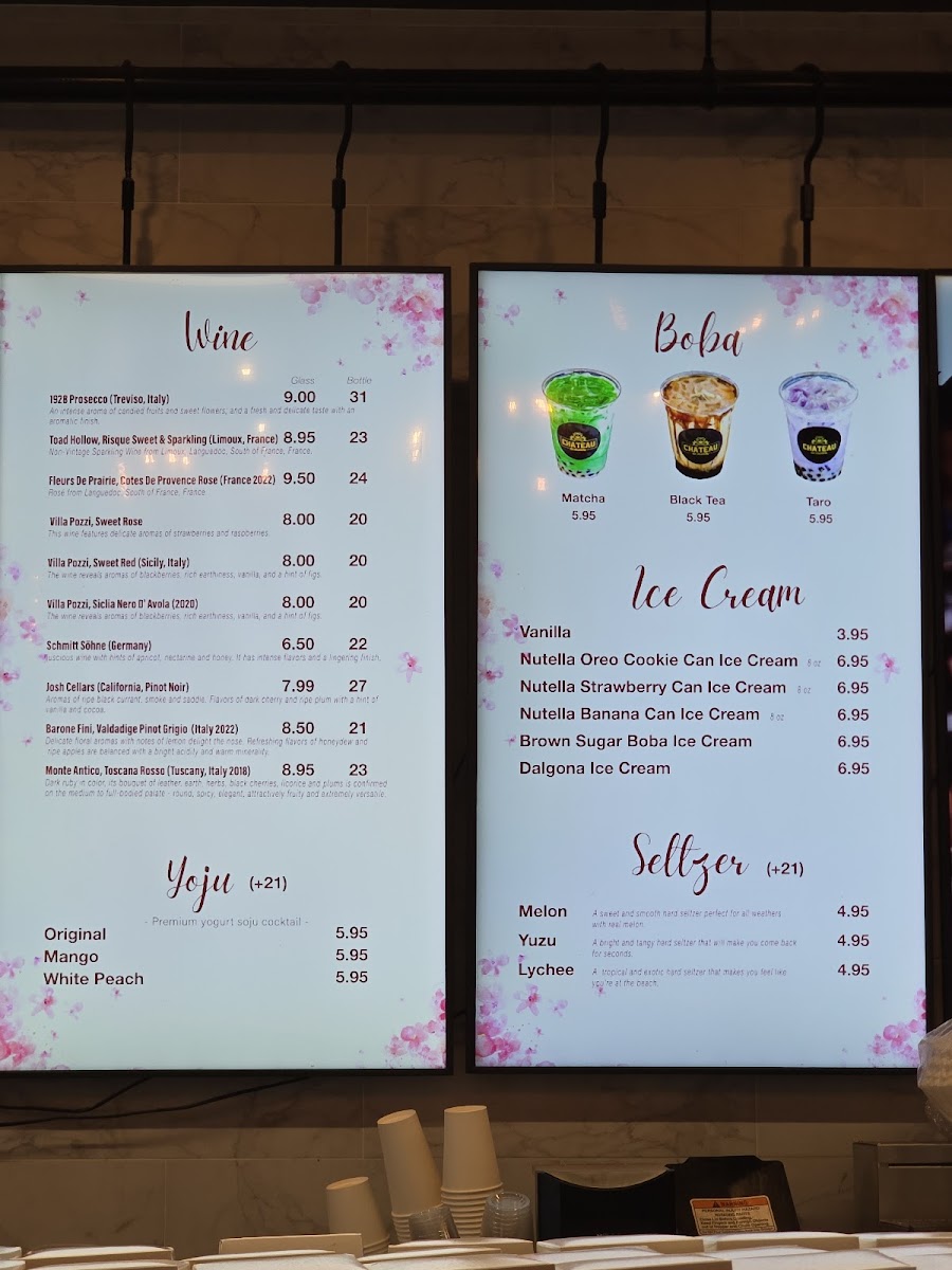 Chateau de Chantilly Cafe Menu - Image 6